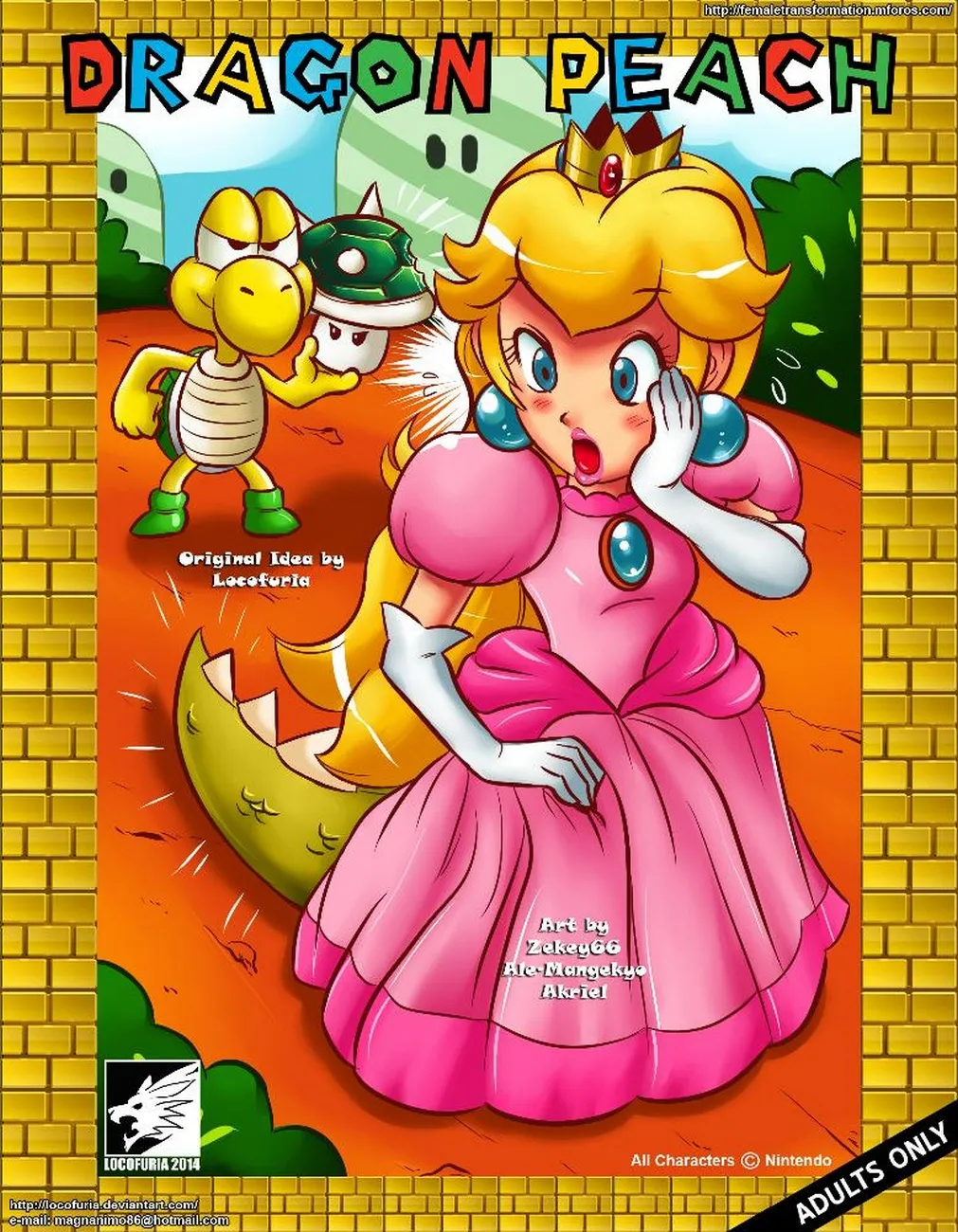 Dragon Peach porno comics
