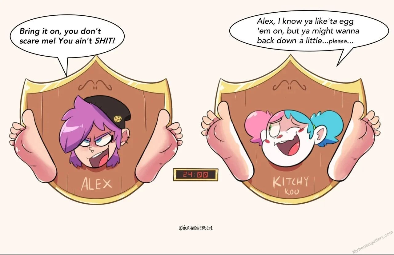 Tickle Trophies porno comics