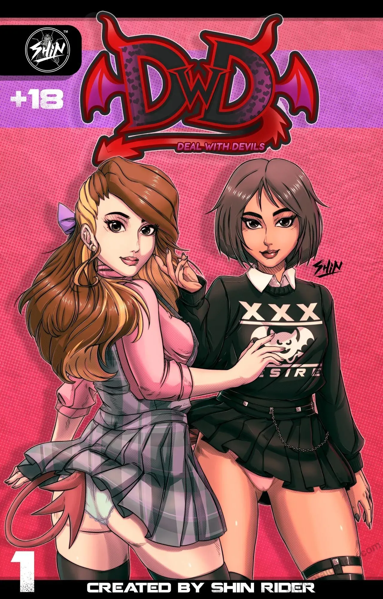 DWD 1 - Deal With Devils porno comics Cover