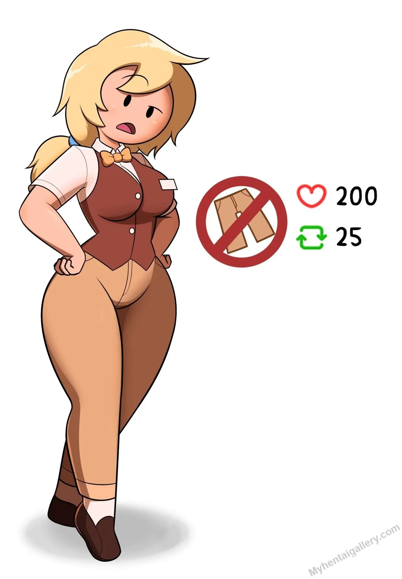 Fionna's Strip Game porno comics Cover