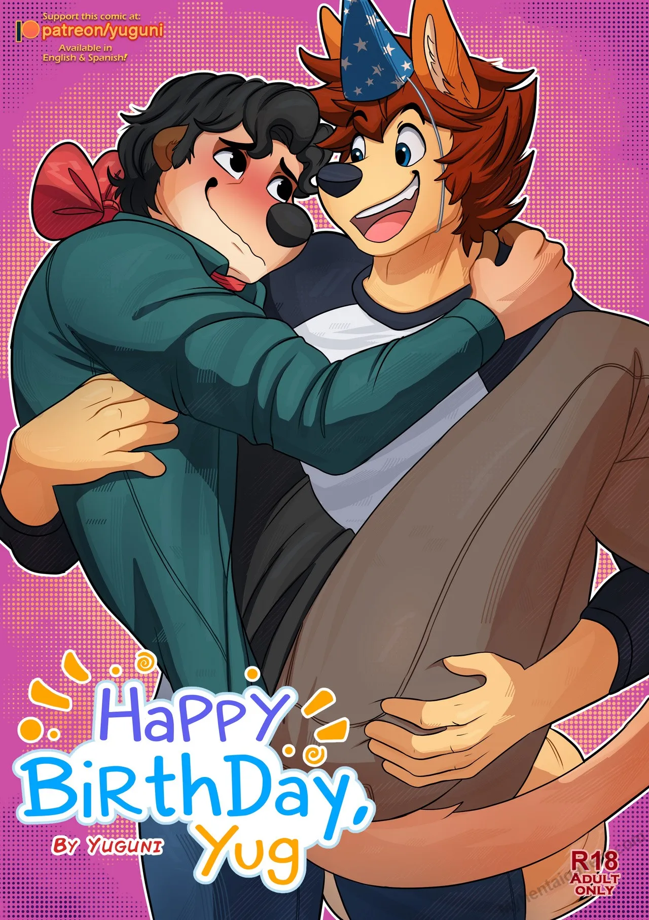Happy Birthday, Yug porno comics Cover