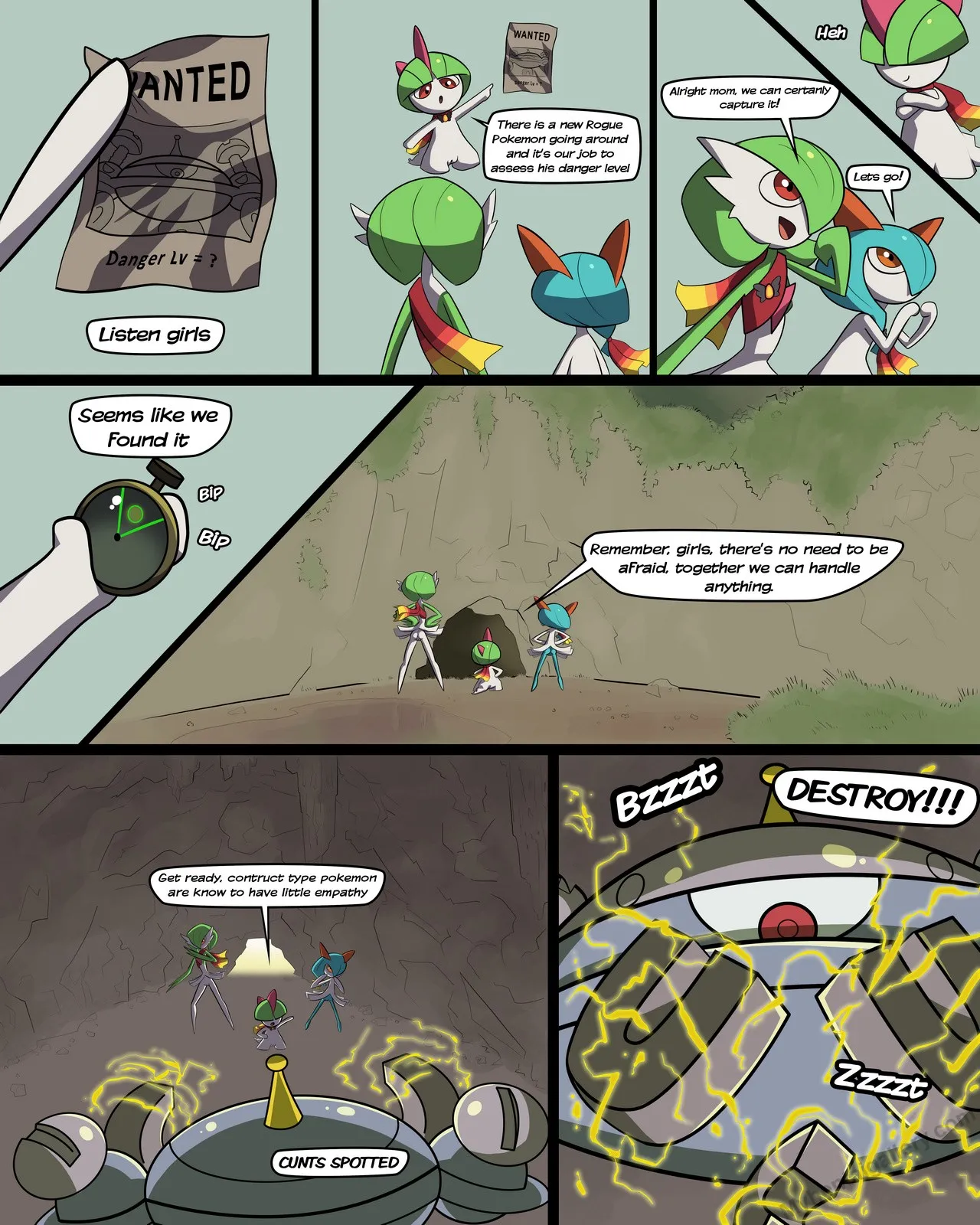 Team Ryona Mission - Danger Assessment porno comics