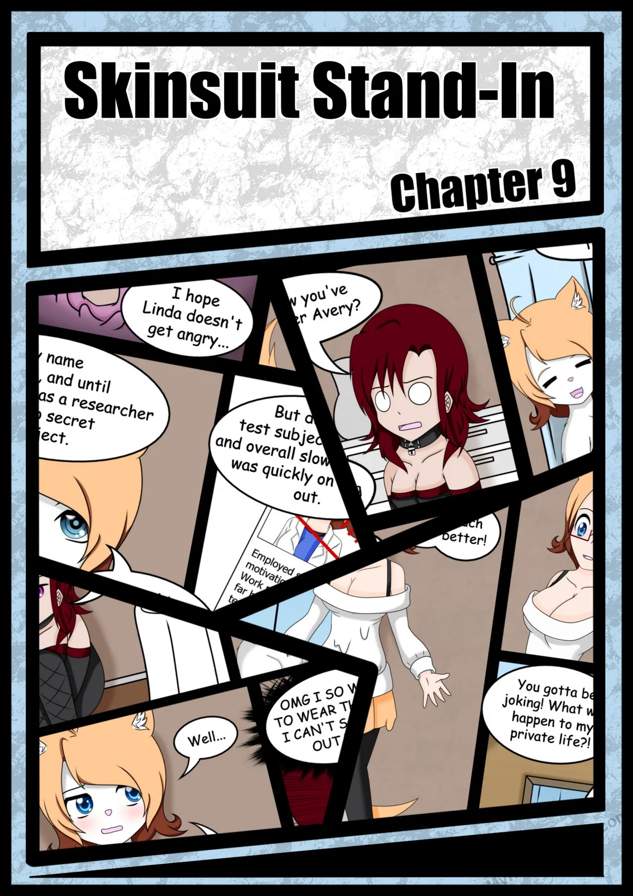 Skinsuit Stand-In 9 porno comics Cover