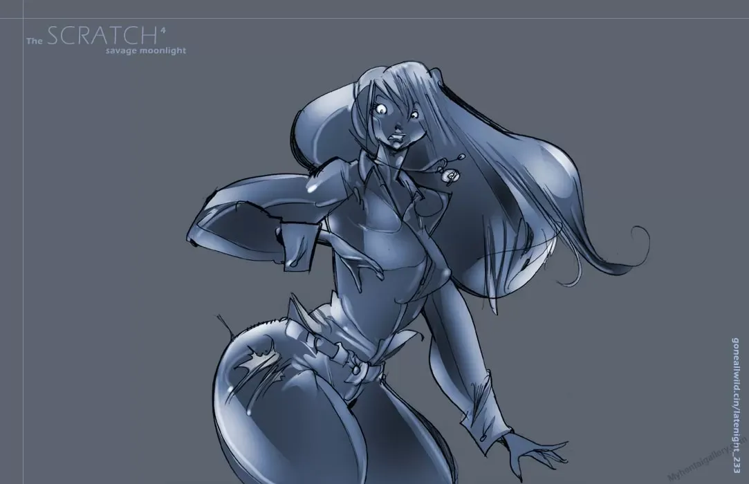 The Scratch Savage Moonlight porno comics Cover
