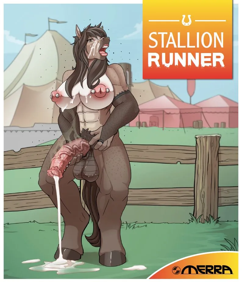 Stallion Runner porno comics Cover
