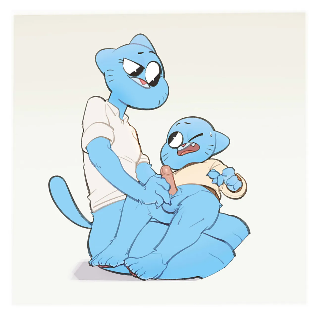 Gumball And Nicole porno comics Cover