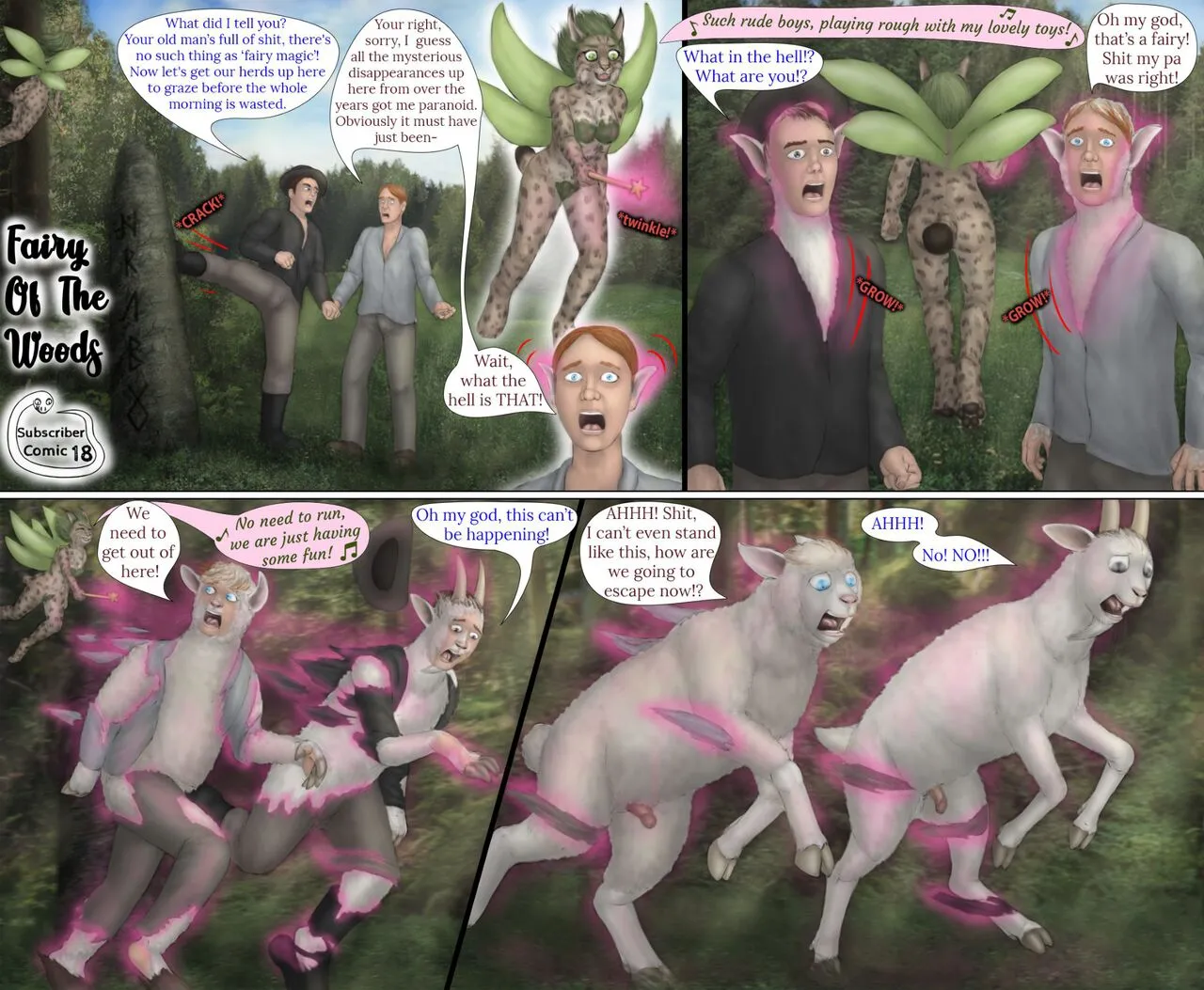 Fairy Of The Woods porno comics