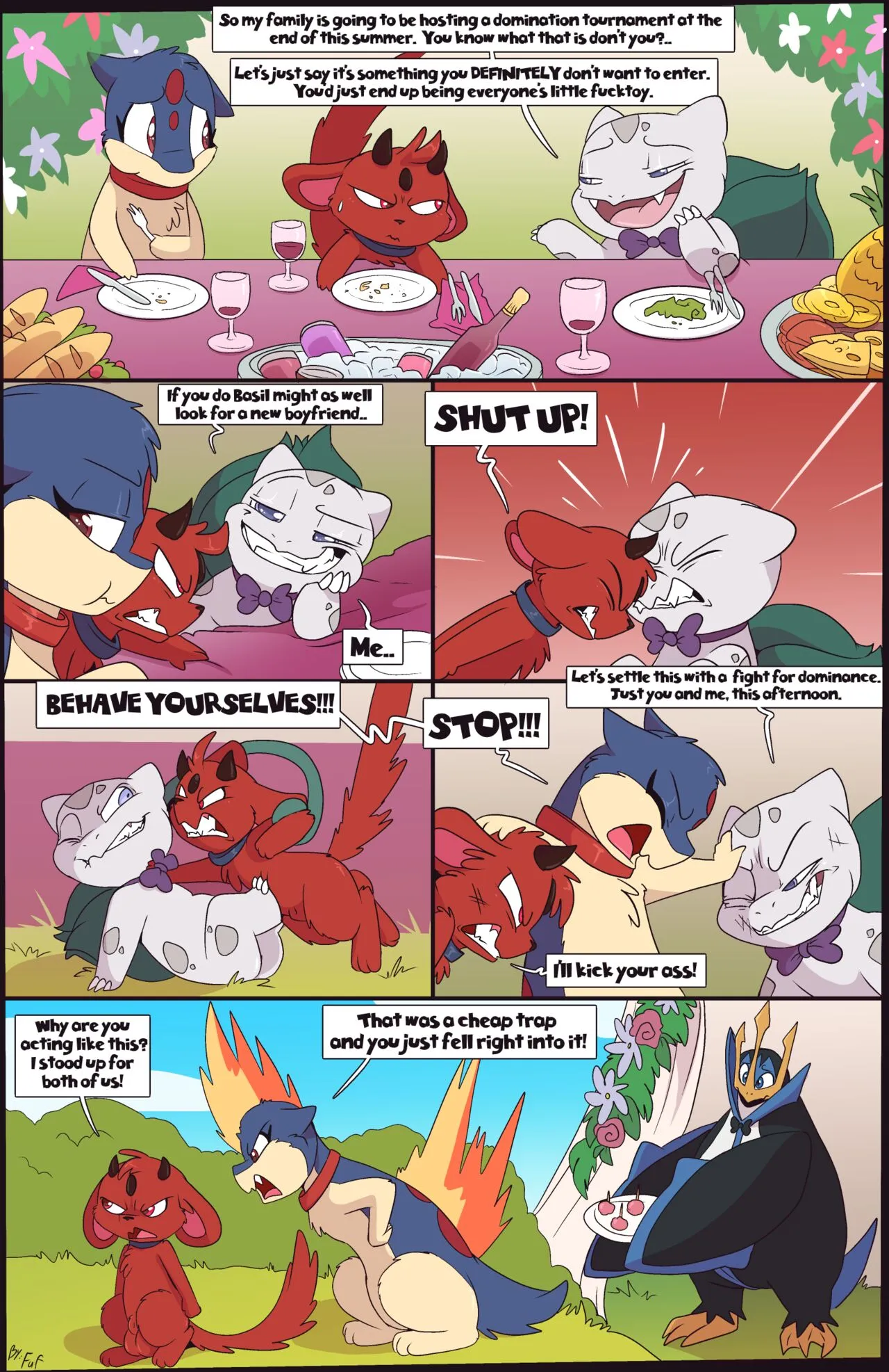 Alister's Lesson porno comics Cover
