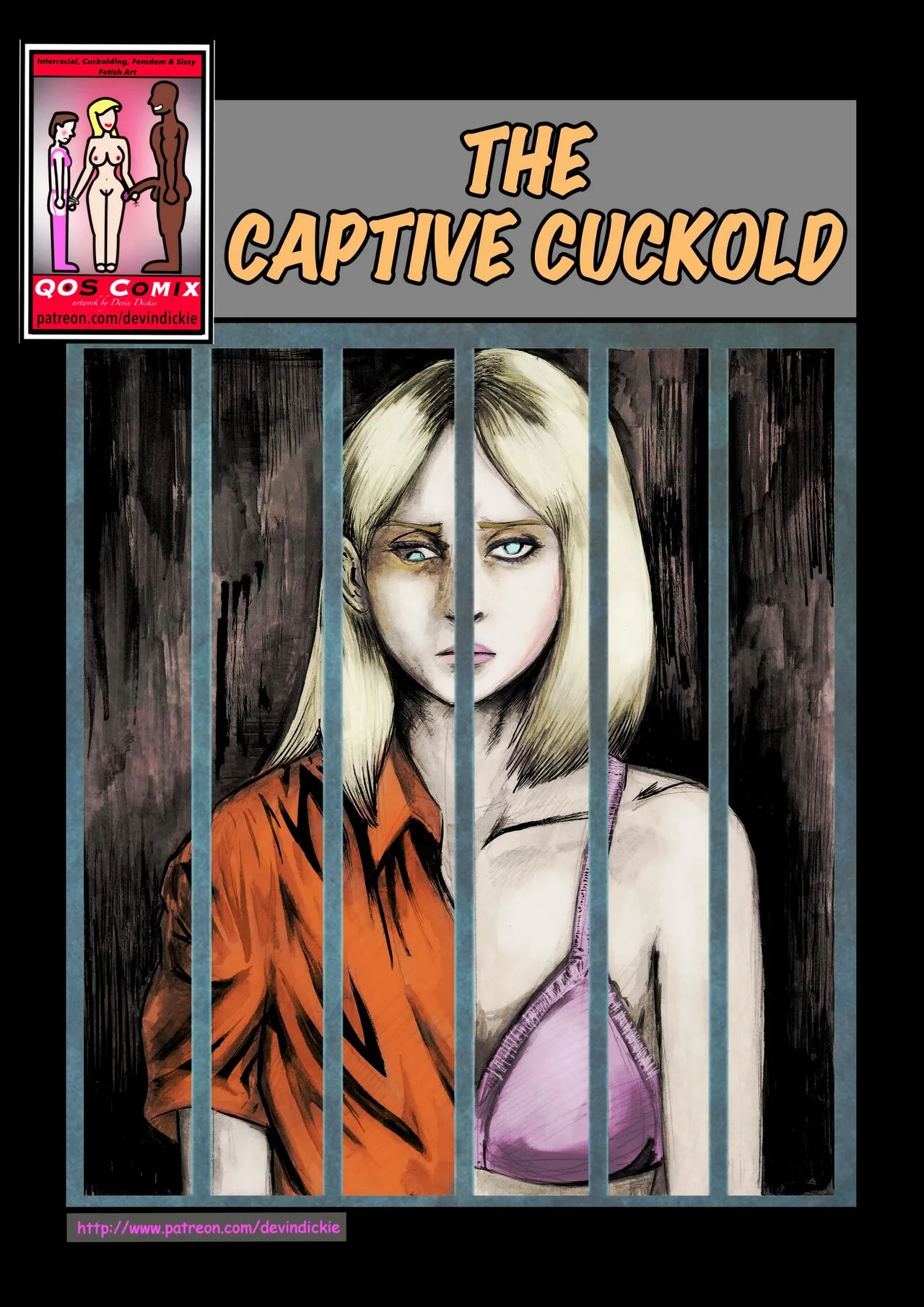 The Captive Cuckold porno comics Cover