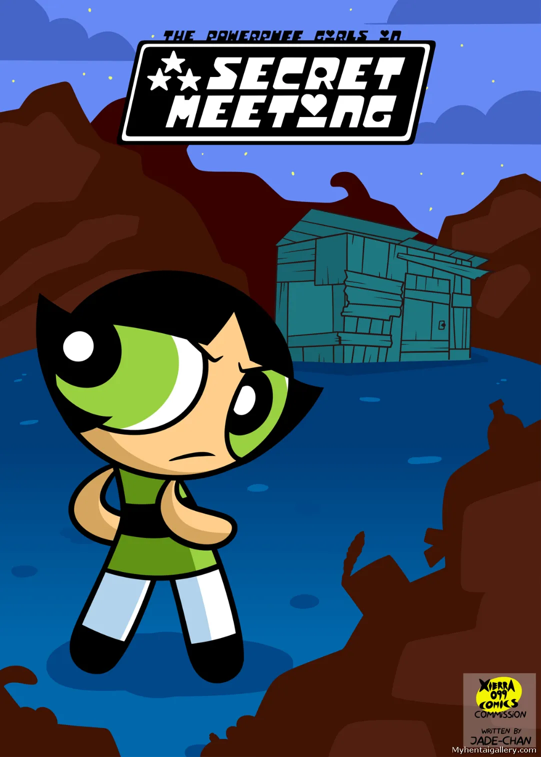 Secret Meeting! porno comics Cover