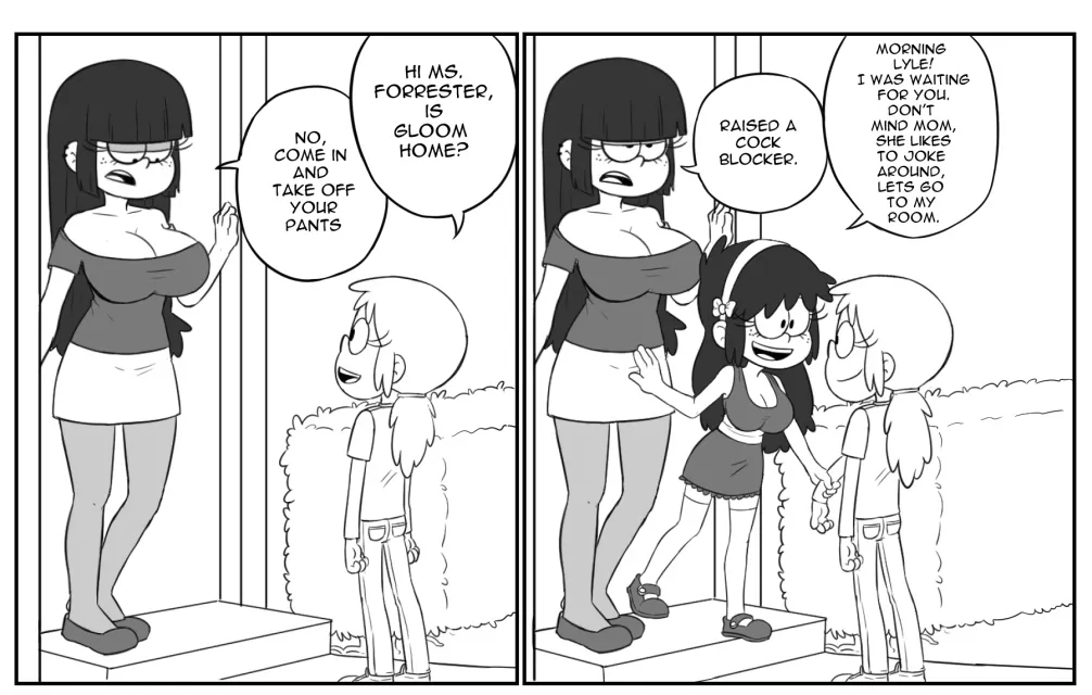 Lyle And His Girls porno comics