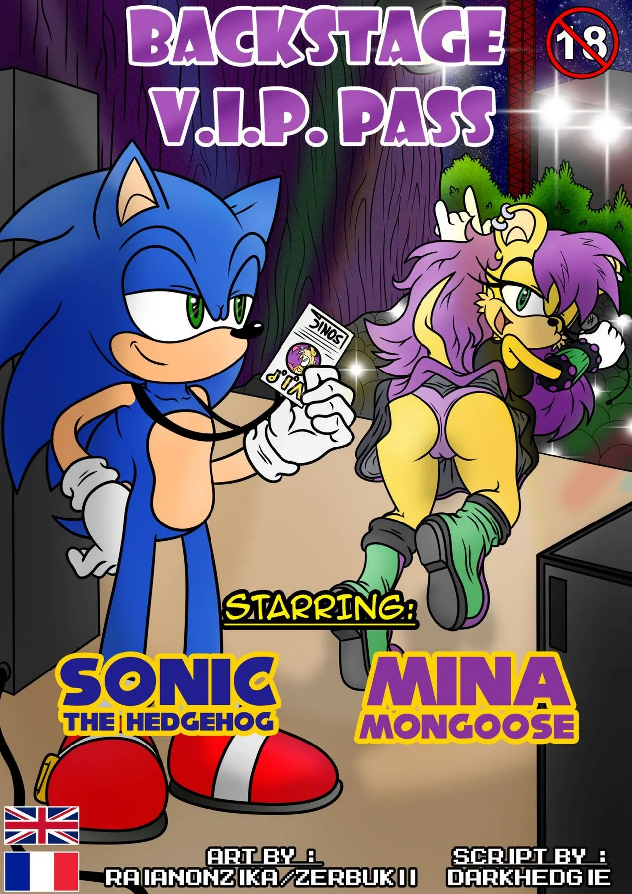 Backstage VIP Pass porno comics