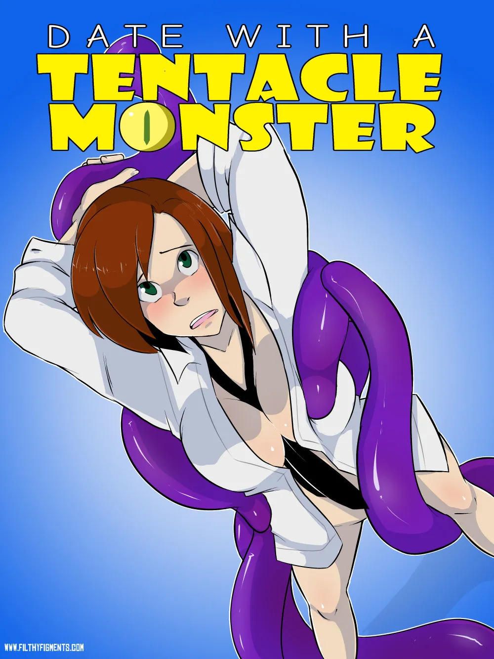 A Date With A Tentacle Monster 12 porno comics Cover
