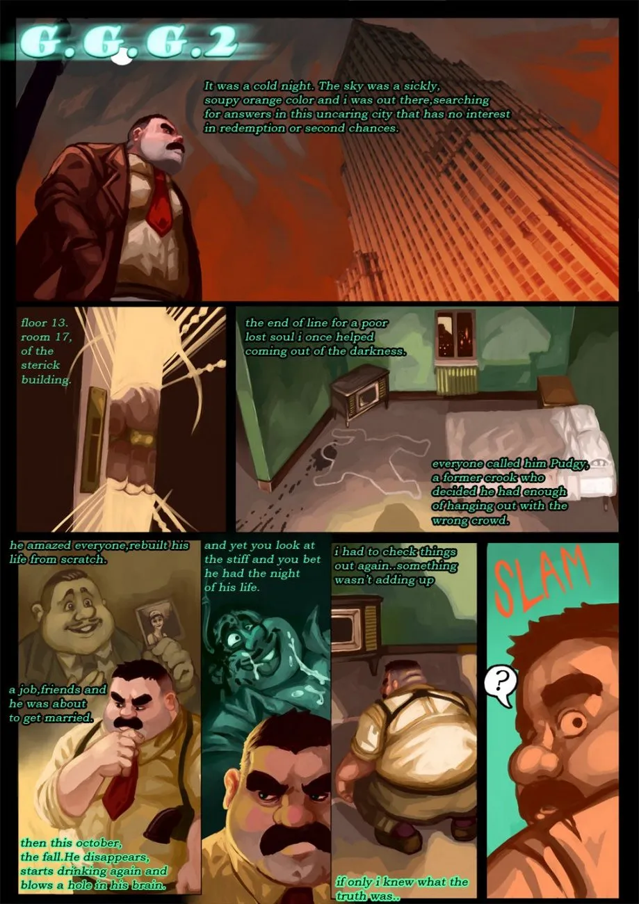 Gay Gangster Ghosts 2 porno comics