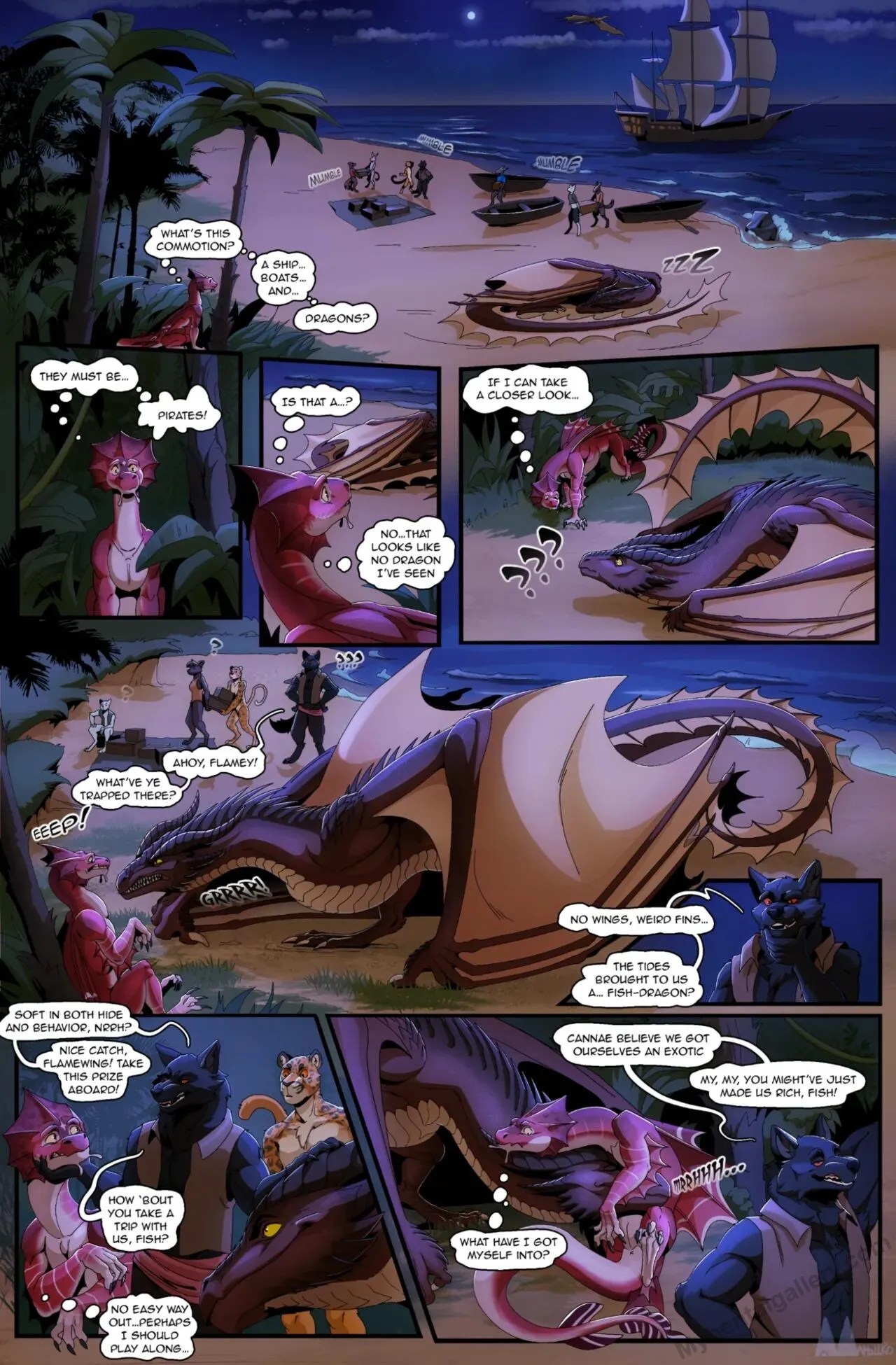 Pirates! porno comics