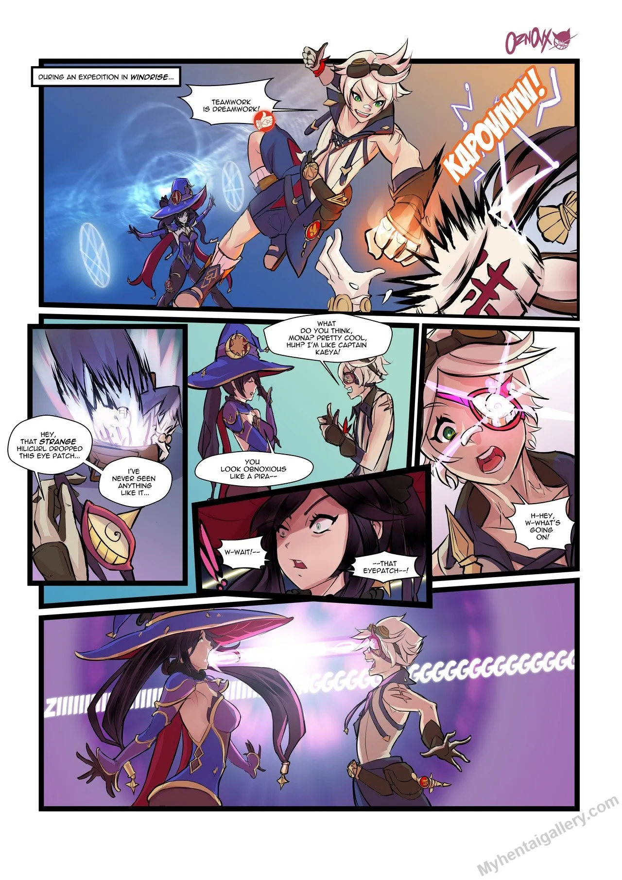Bennet's Lucky Break! porno comics