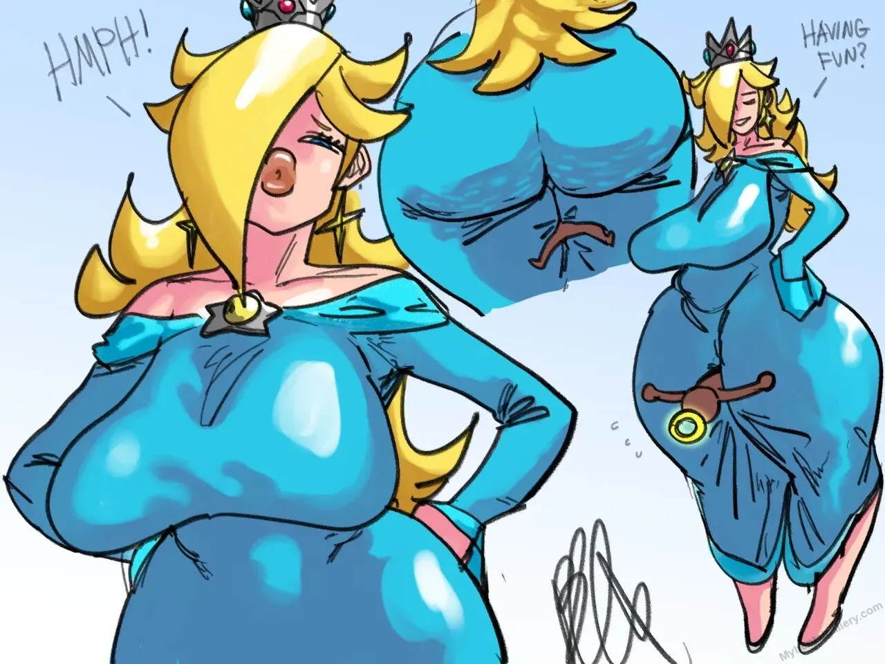 Rosalina & Lilith! porno comics