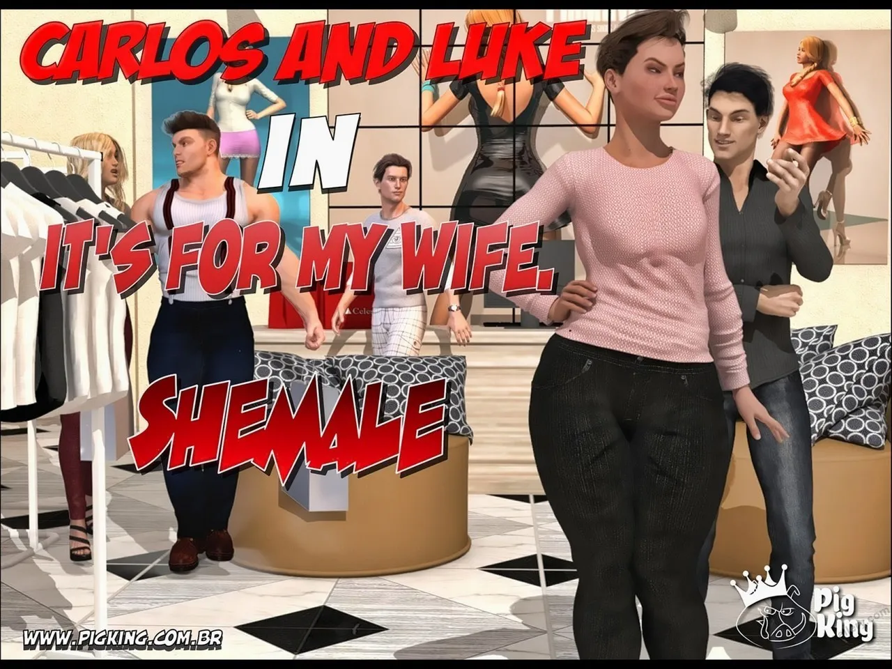 It's For My Wife porno comics Cover