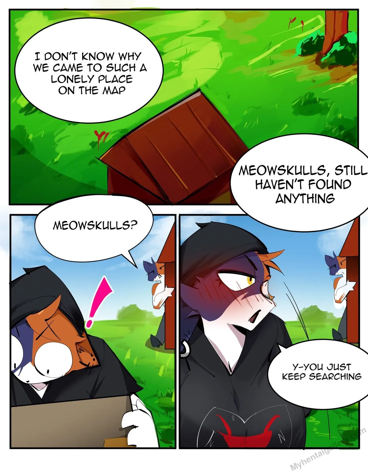 Meow Skulls Takes Control! porno comics