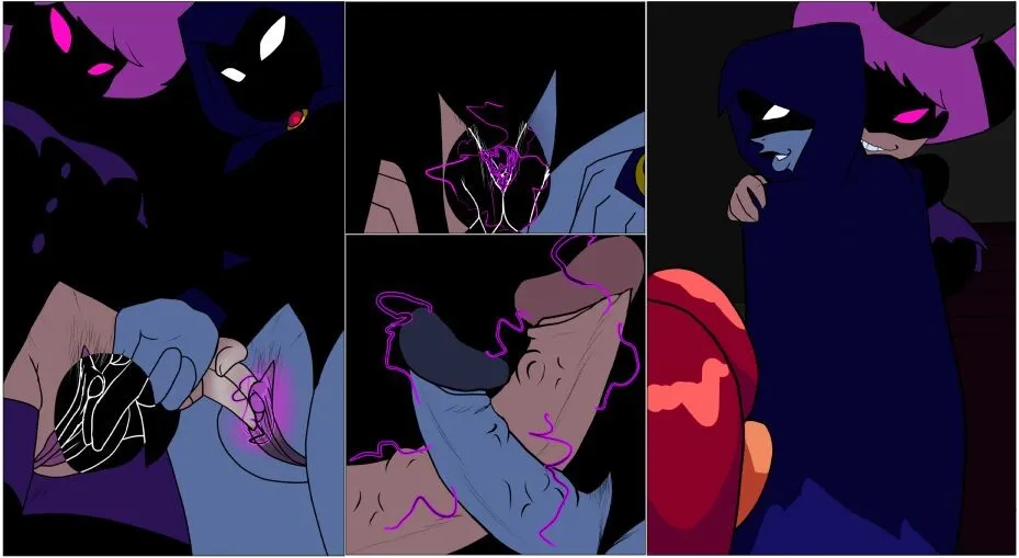 Starfire Showed Up At The Wrong Time porno comics
