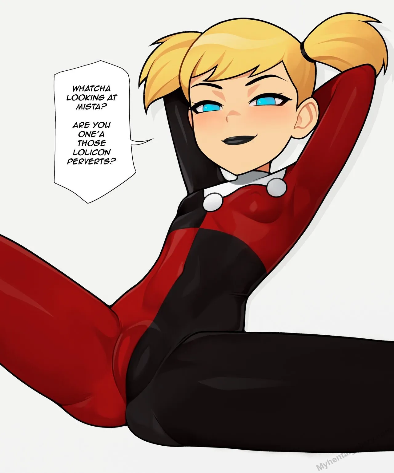 Loli Quinn porno comics Cover
