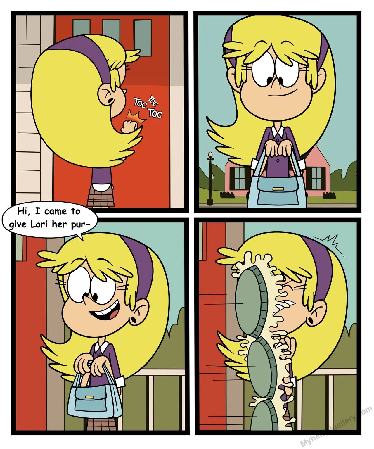 Lincoln x Carol porno comics