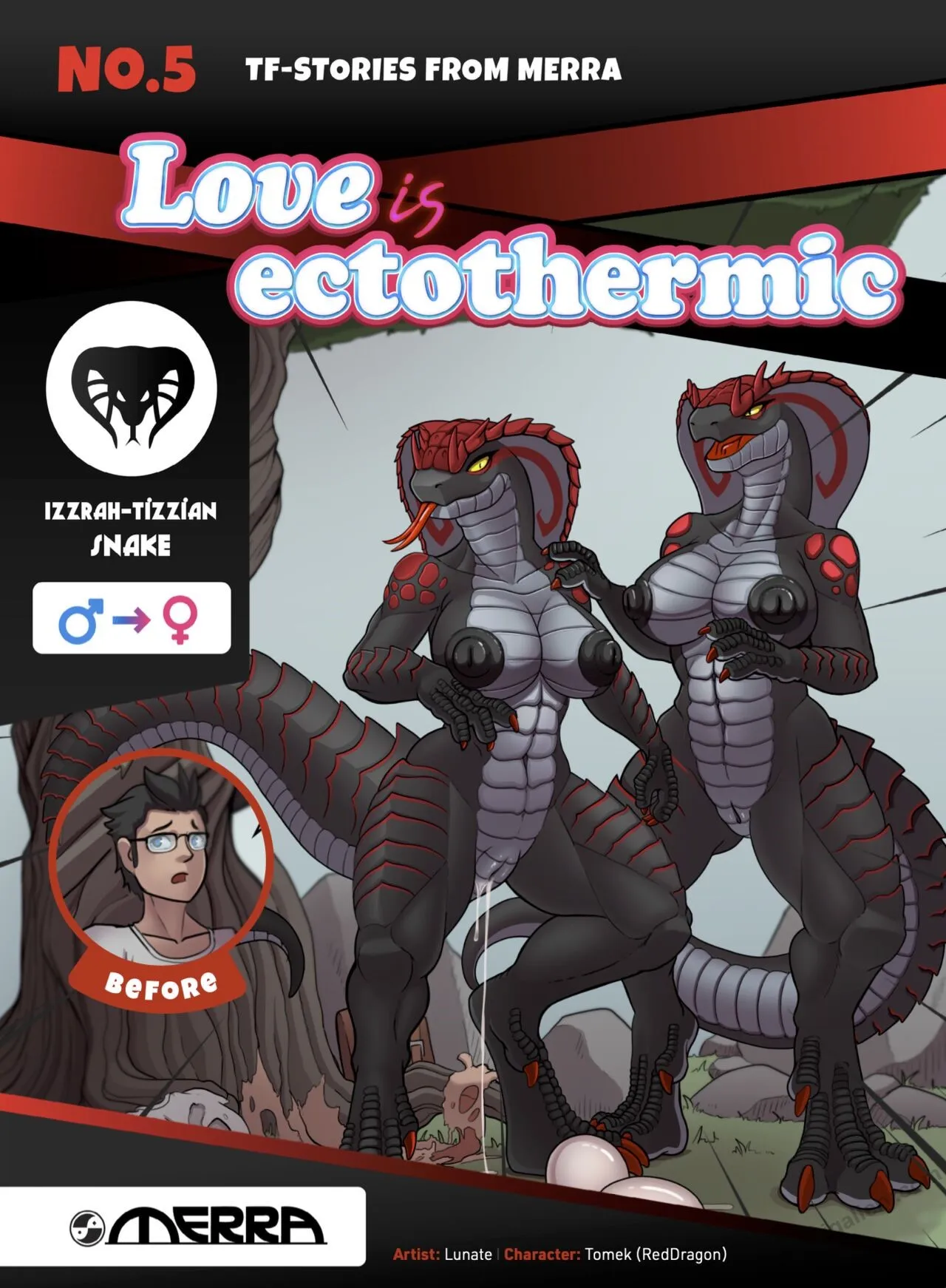 Love Is Ectothermic porno comics Cover