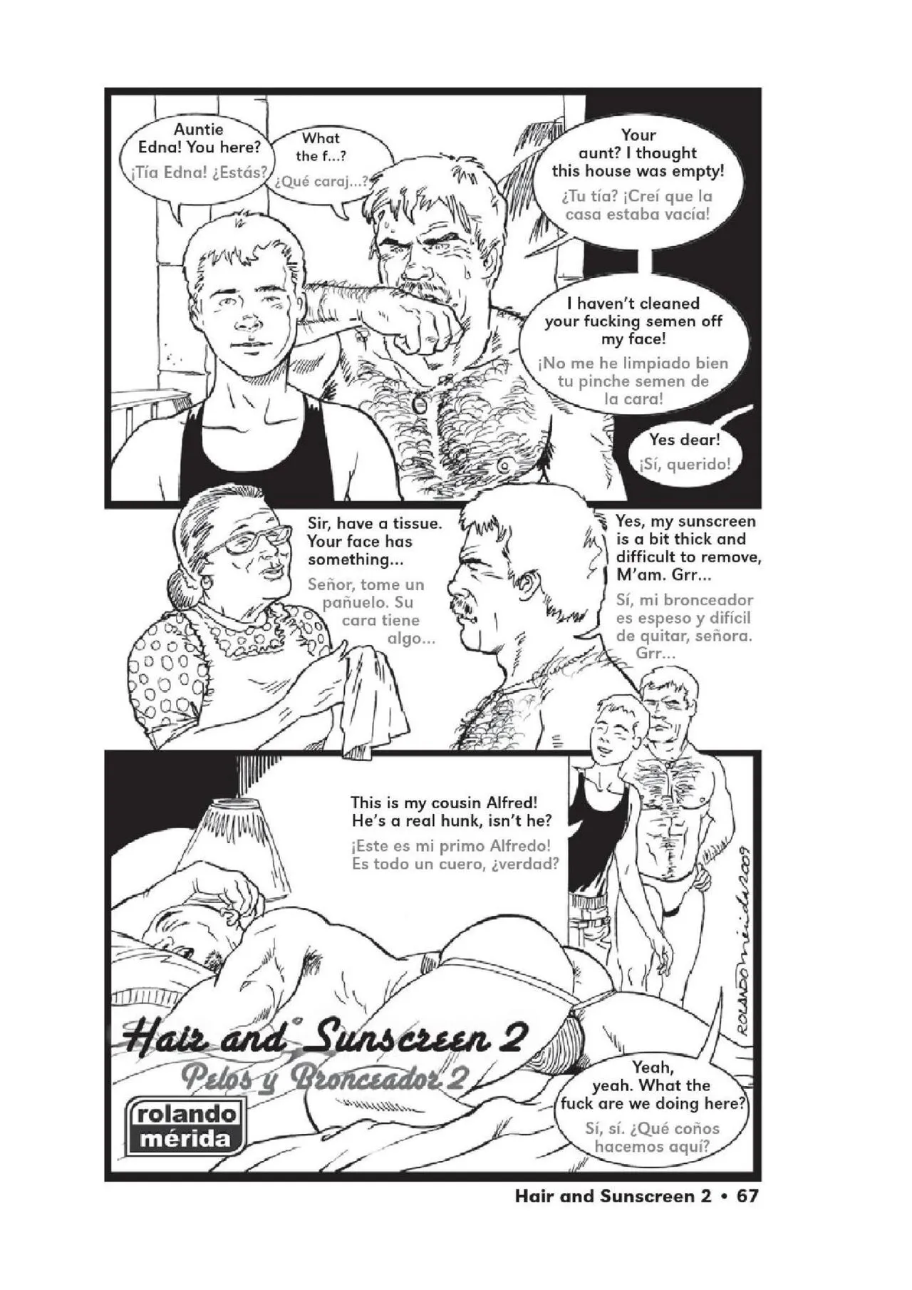 Hair And Sunscreen 2 porno comics Cover