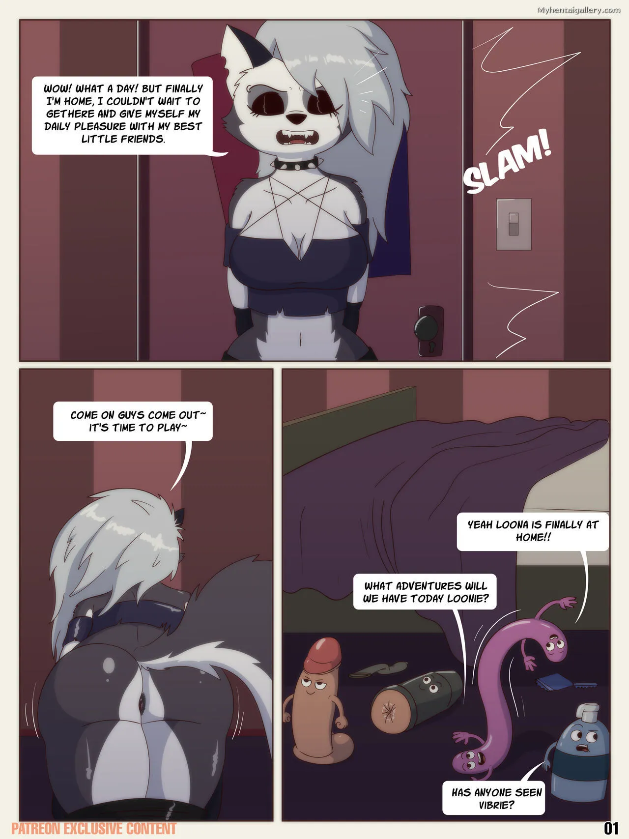 The Adventures Of Loona And The D's porno comics