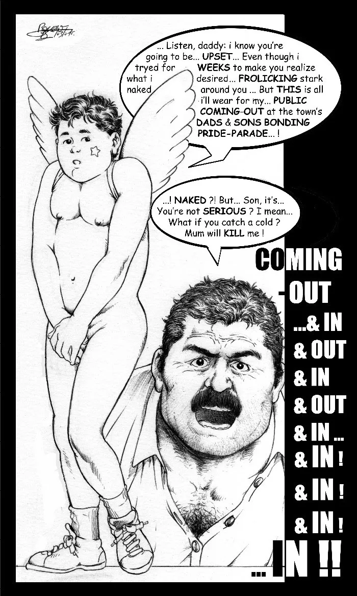 Coming Out porno comics