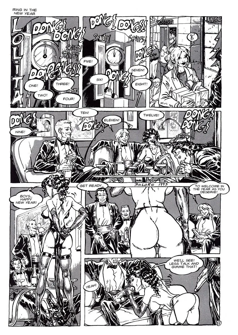 Lolita - Ring In The New Year porno comics