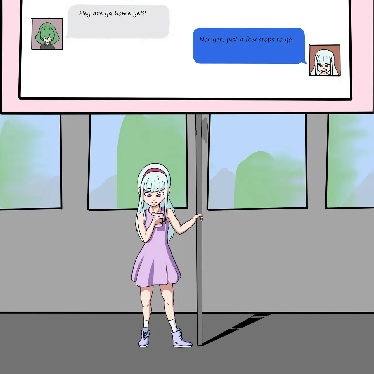Loli On A Train 1 porno comics