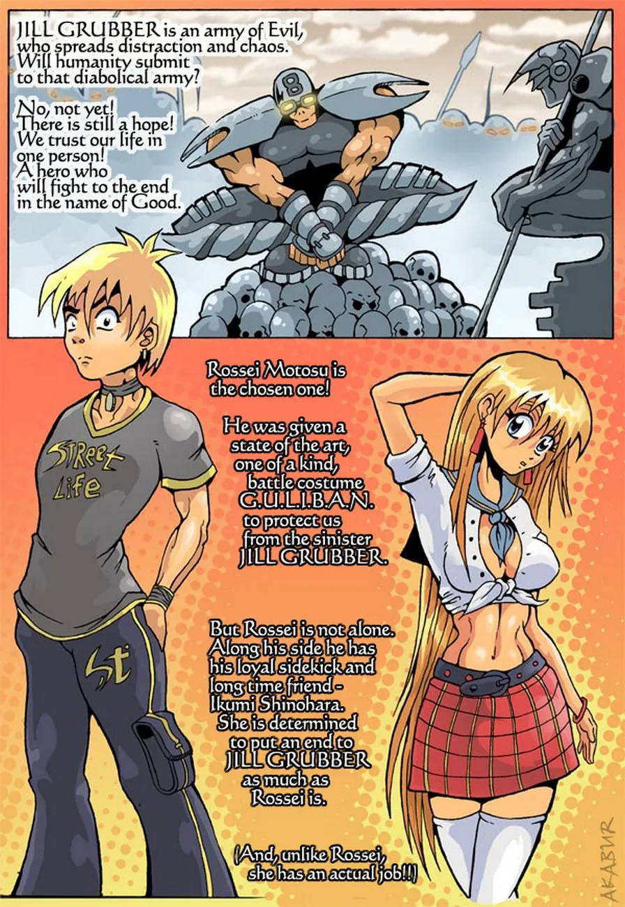 G.U.L.I.B.A.N. Warrior 1 porno comics