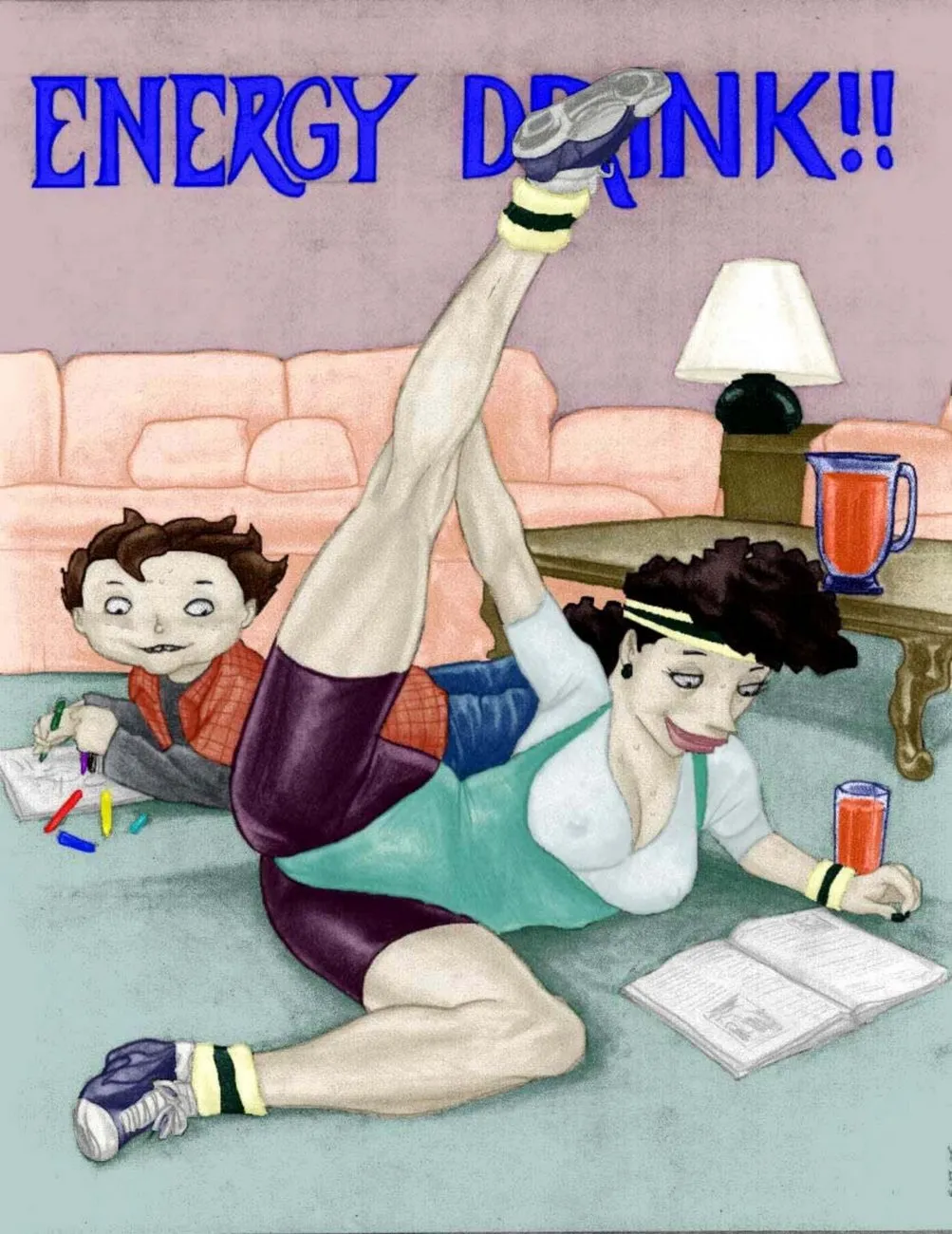 Energy Drink porno comics