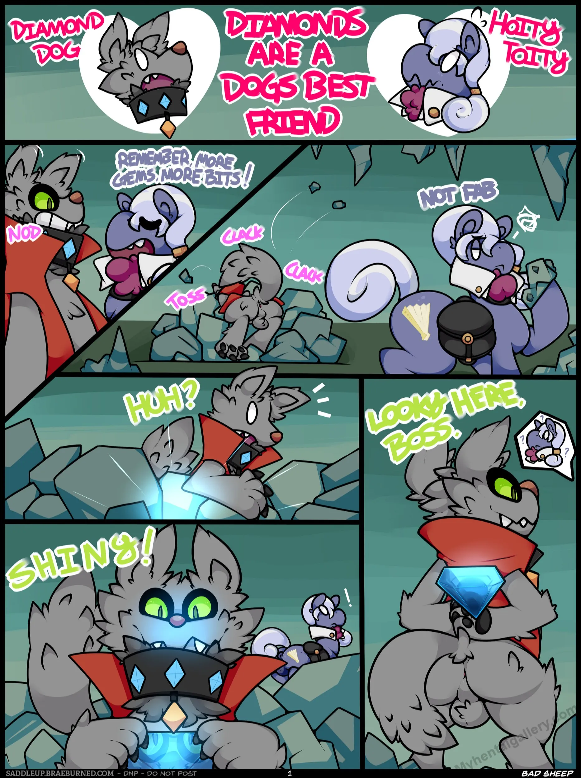 Diamonds Are A Dogs Best Friend porno comics