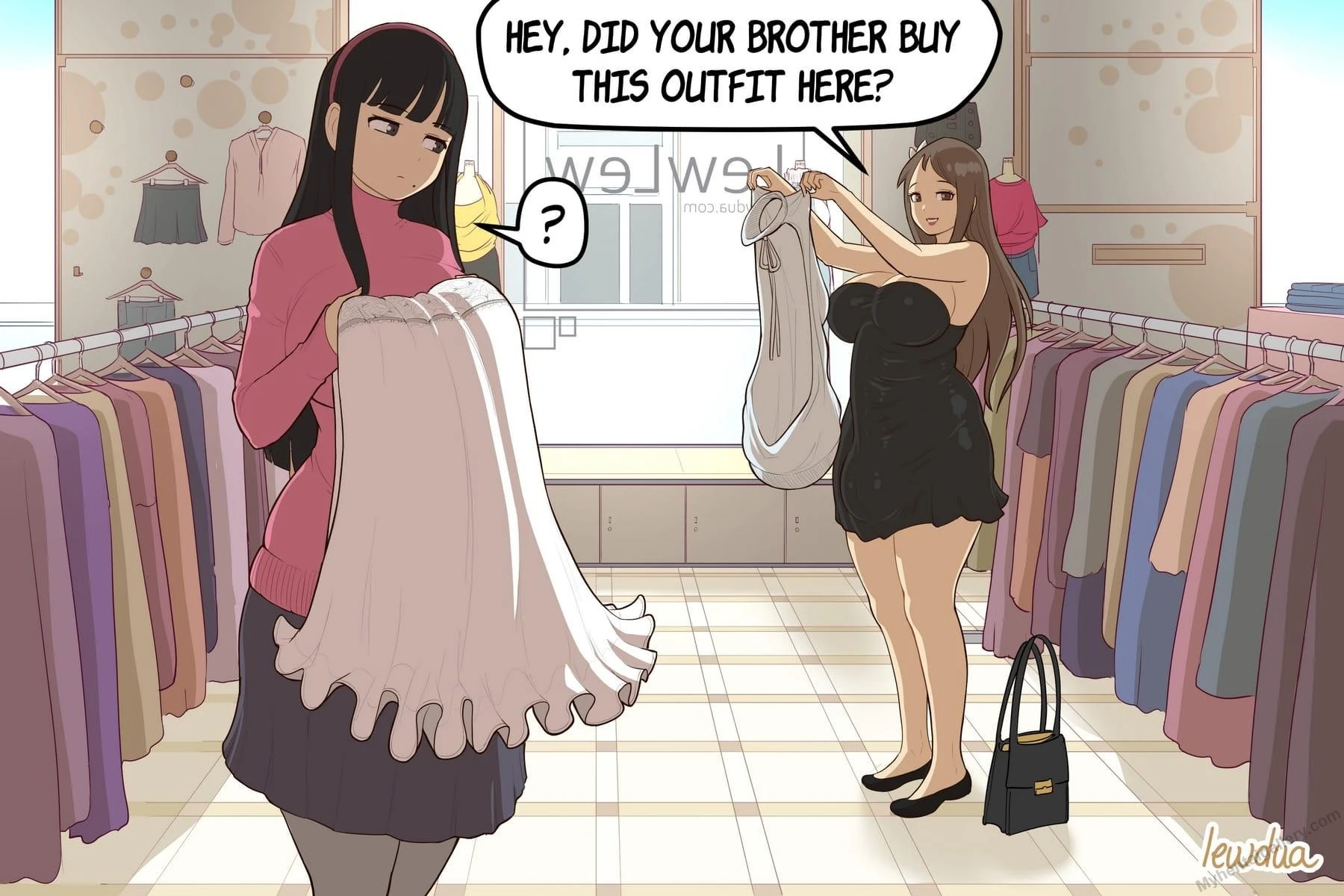 Lewdies 53 - Karen x Nessie 2 porno comics