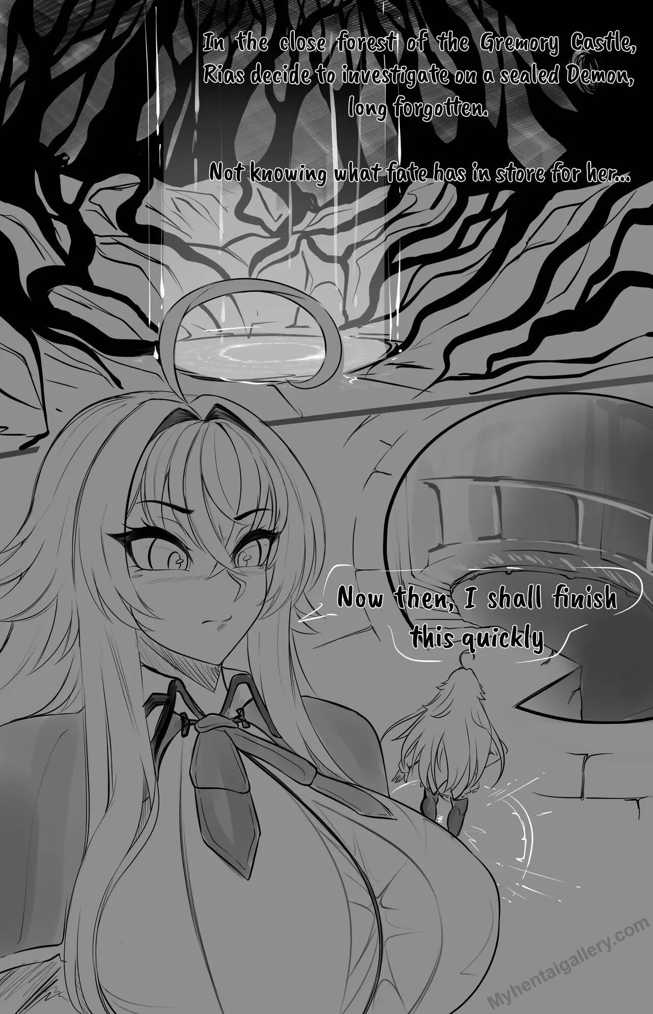 Rias Symbiote Corruption porno comics