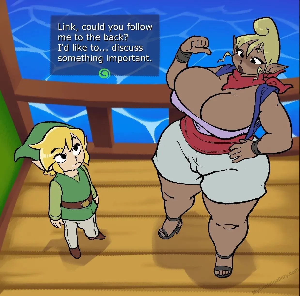 Tetra's Meeting porno comics Cover