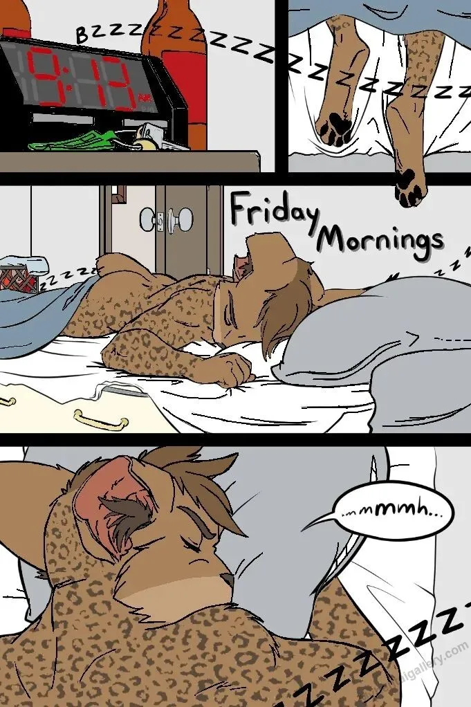 Friday Mornings porno comics Cover