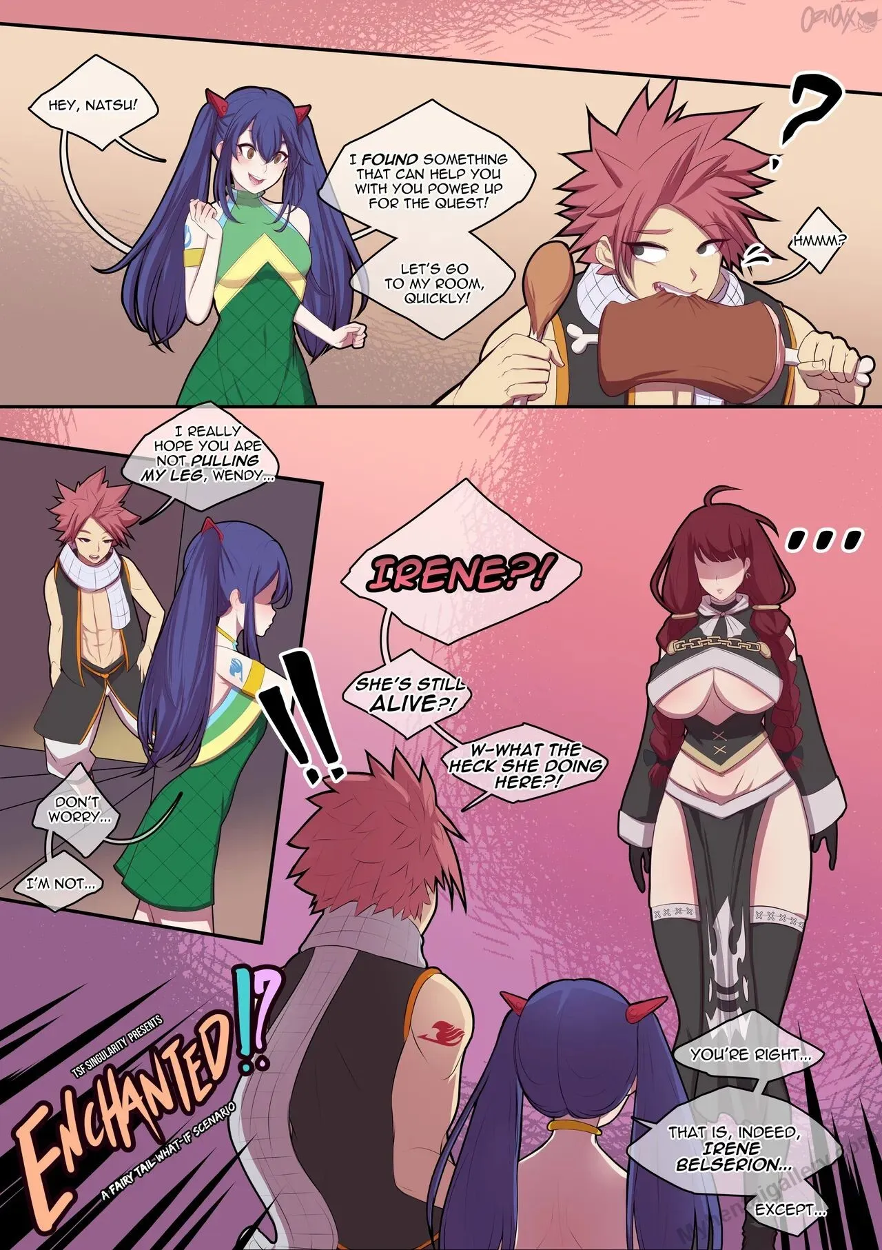 Echanted! porno comics