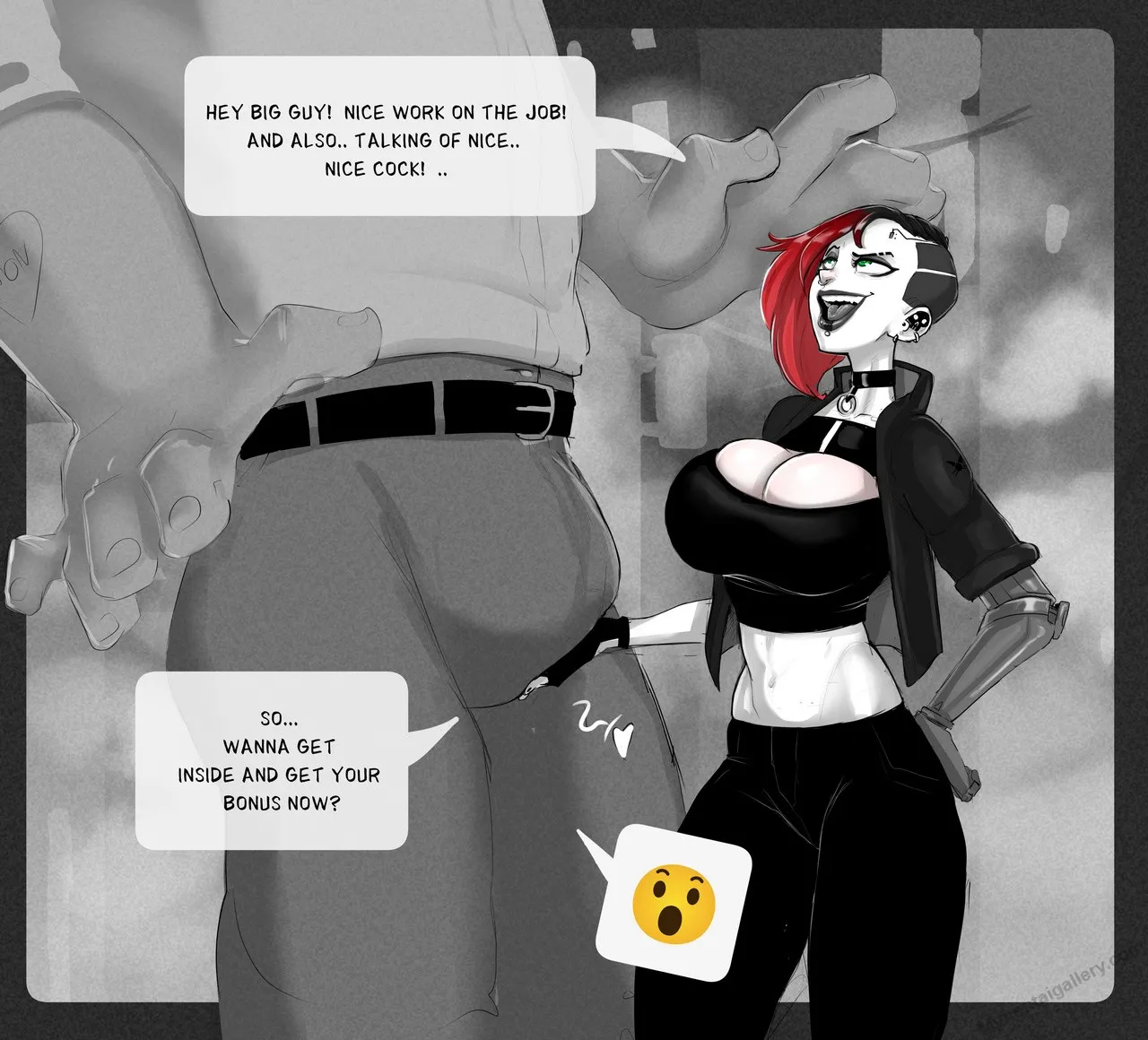 More Than She Can Chew porno comics Cover