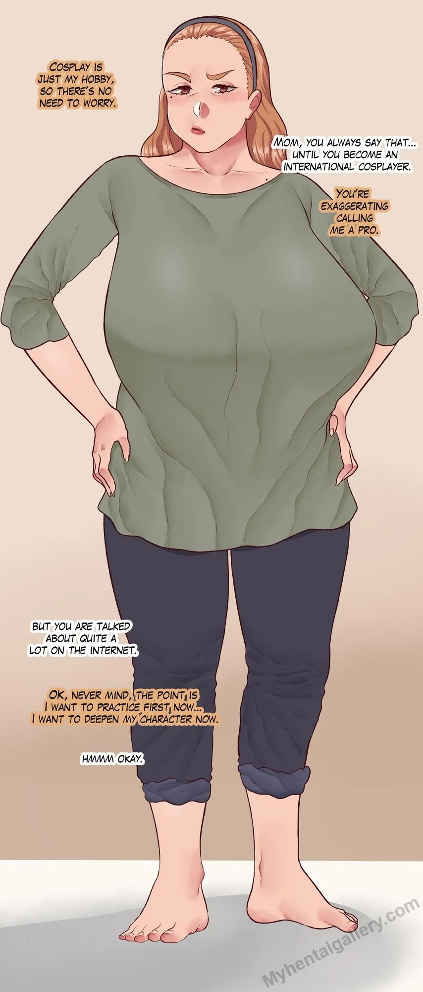 My Mom Likes Cosplay 1 porno comics Cover