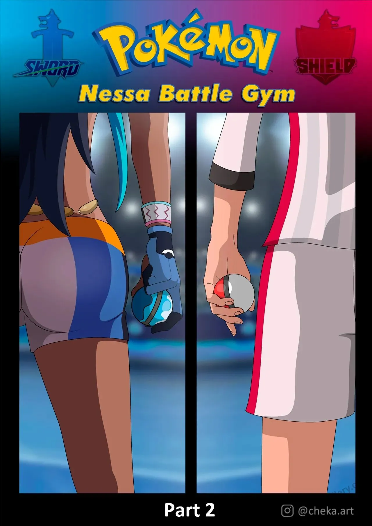 Nessa Battle Gym 2 porno comics Cover