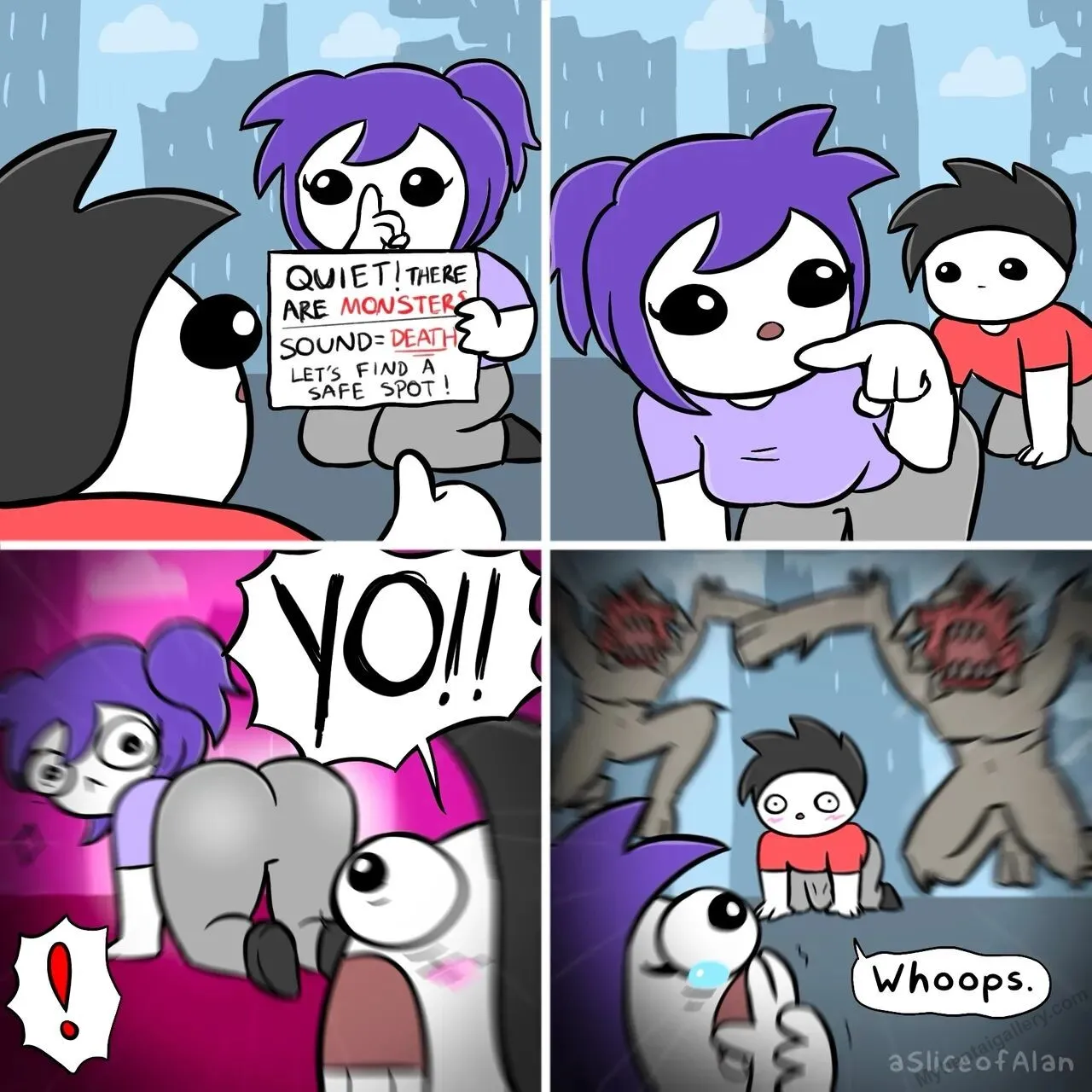 A Quiet Place porno comics
