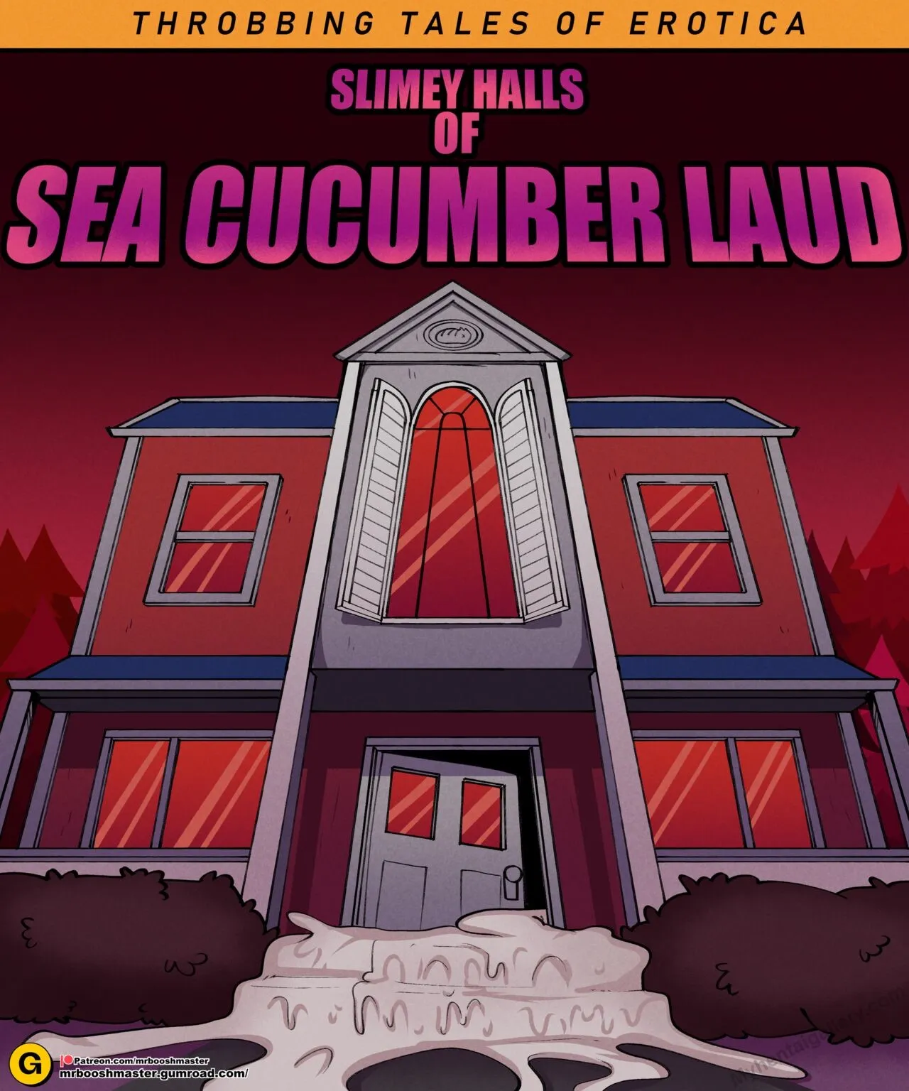 Slimey Halls Of Sea Cucumber Laud porno comics Cover