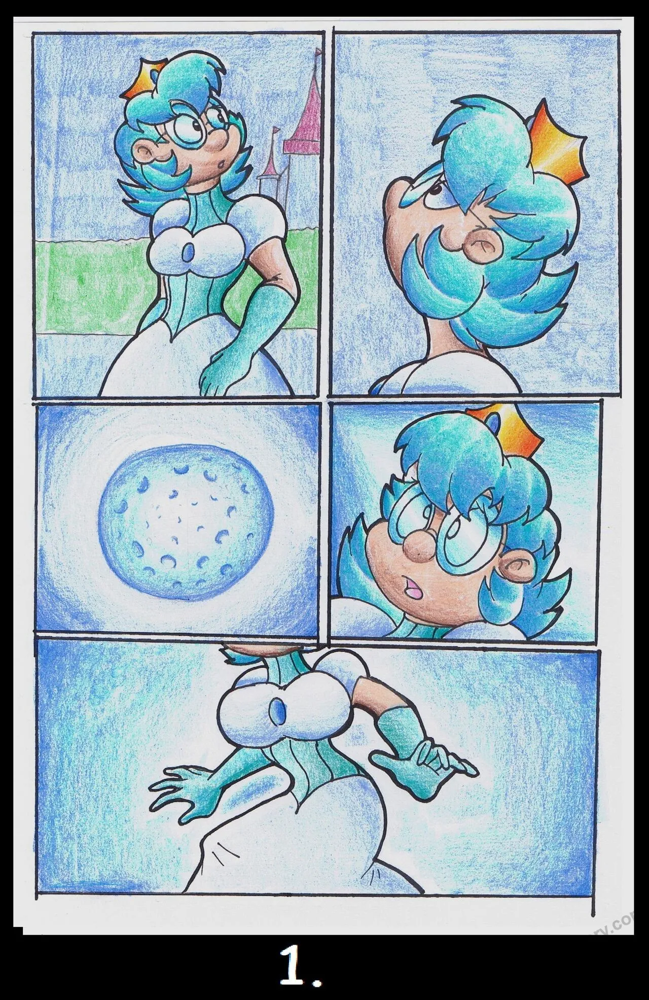 Princess Moon Change porno comics Cover