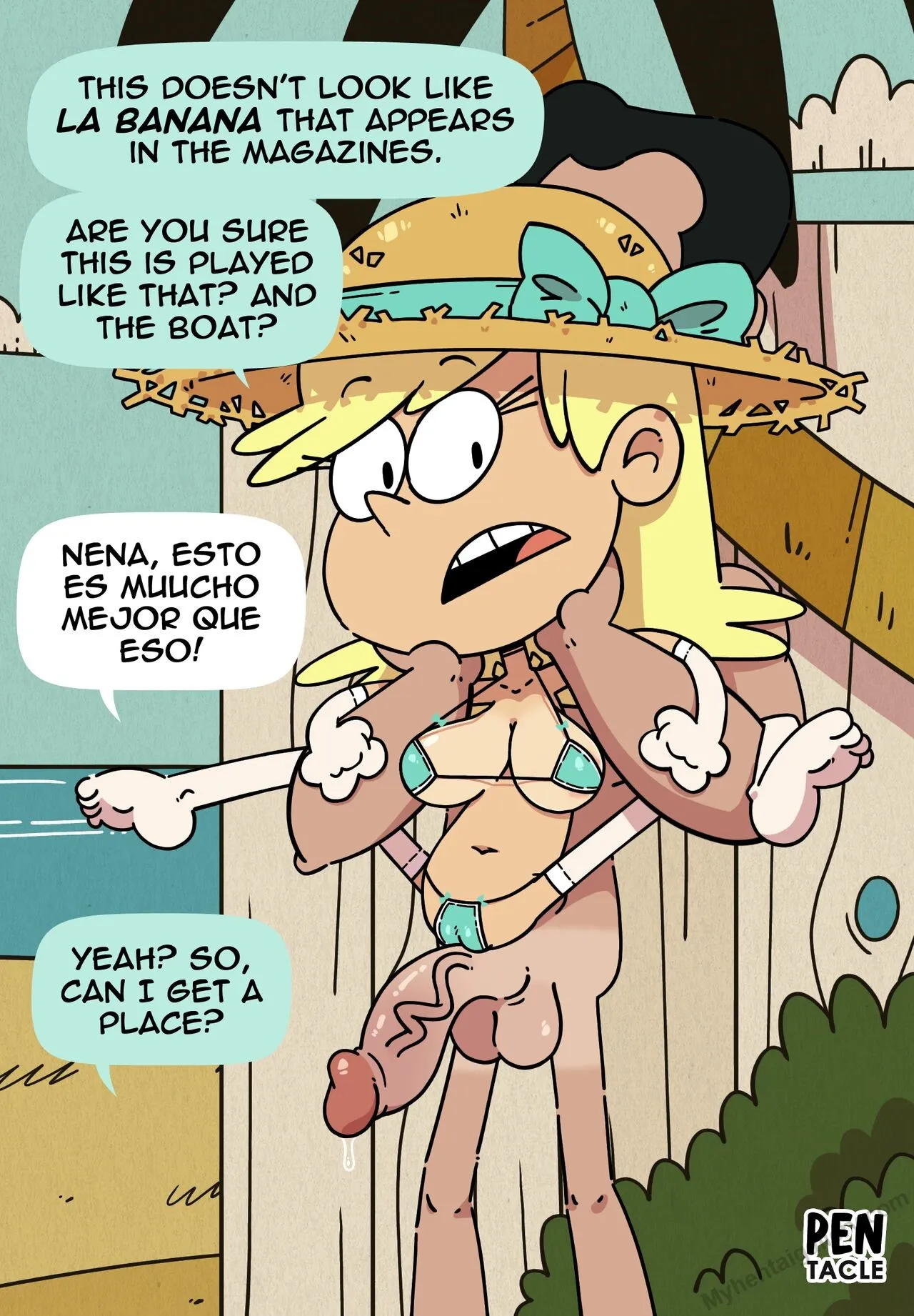 La Banana porno comics