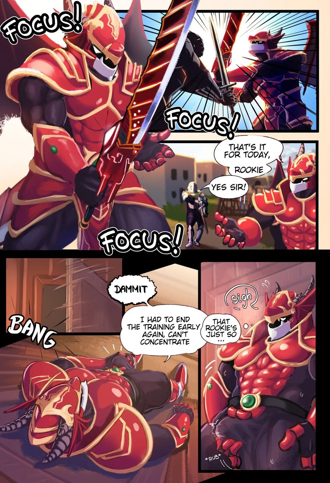 Kaiser x The Rookie porno comics Cover