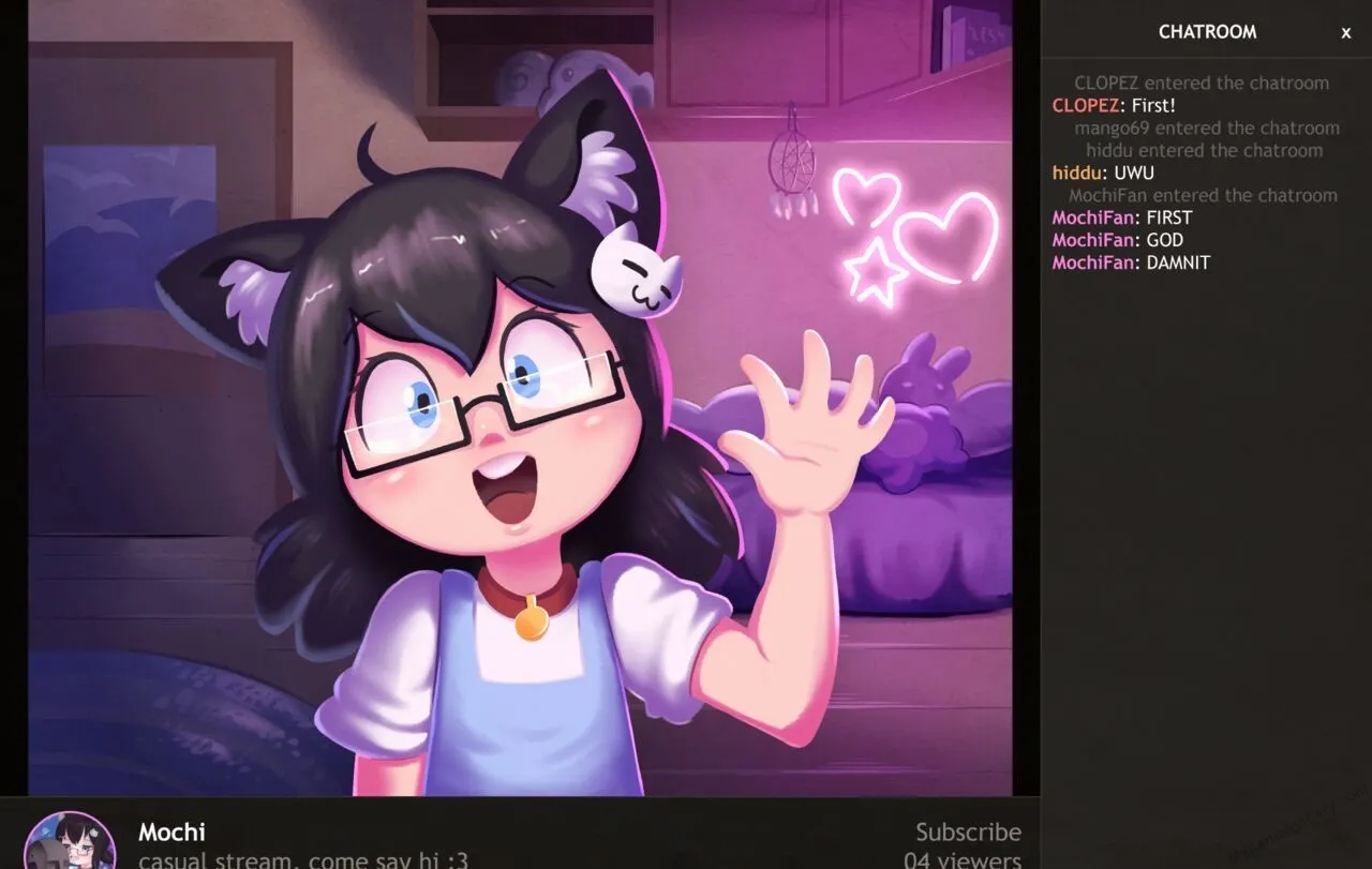 Mochi's Casual Stream porno comics Cover
