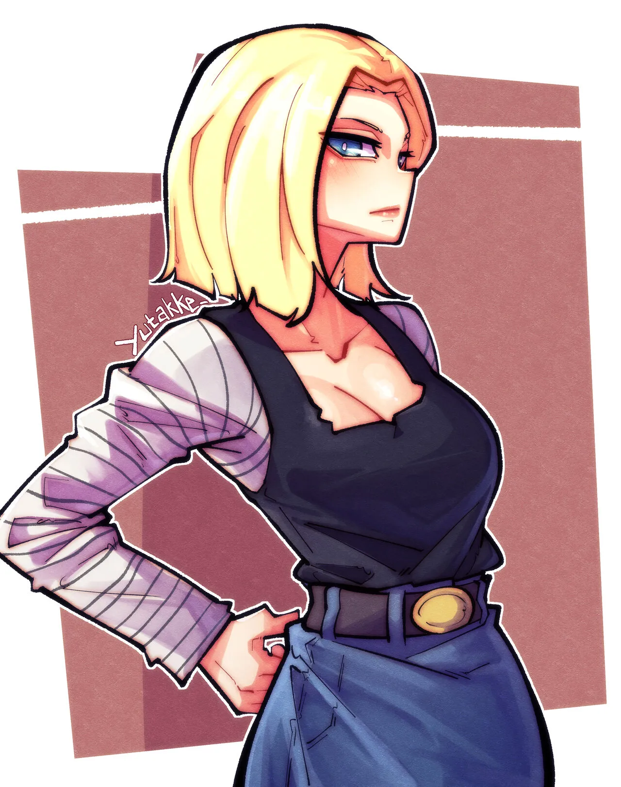 Loving Android 18 porno comics